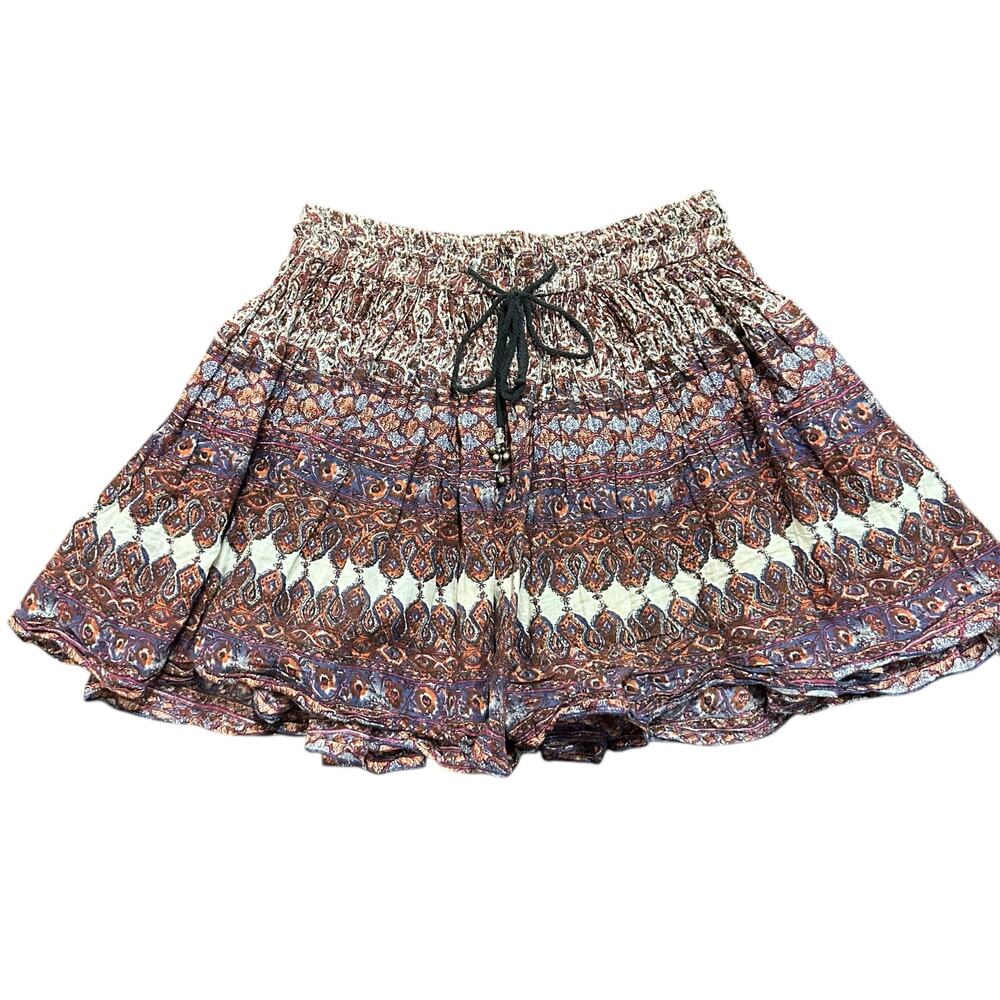 Band of Gypsies Women’s boho mini full skirt Size M